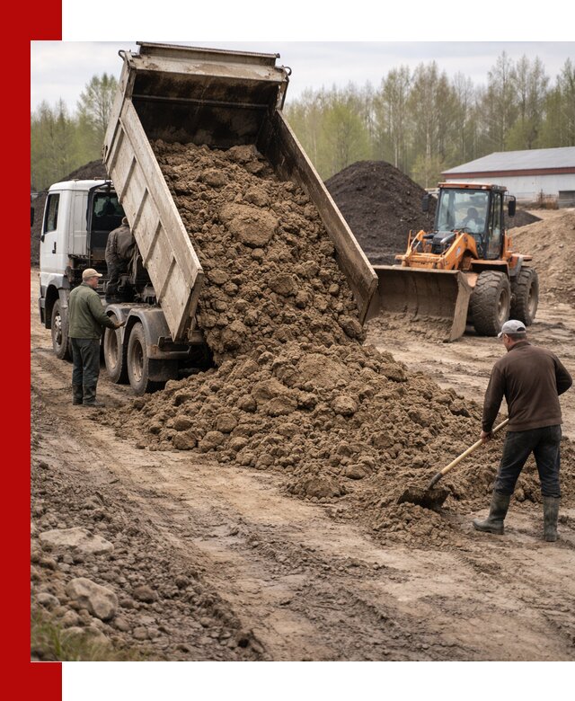 Доставка глин и суглинков в Гагарине оптом и вкрай