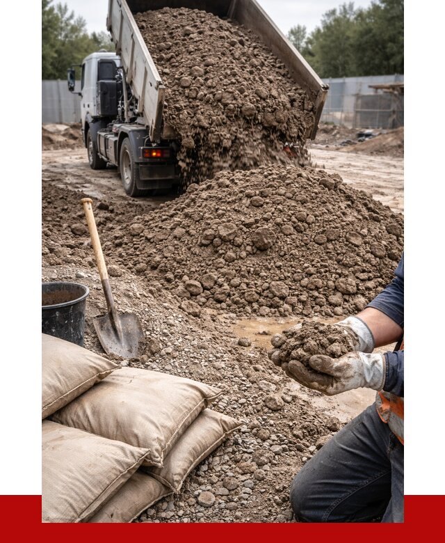 Купить глина для засыпки в Гагарине от 1248 р. за куб | ПРОНЕРУДГгр