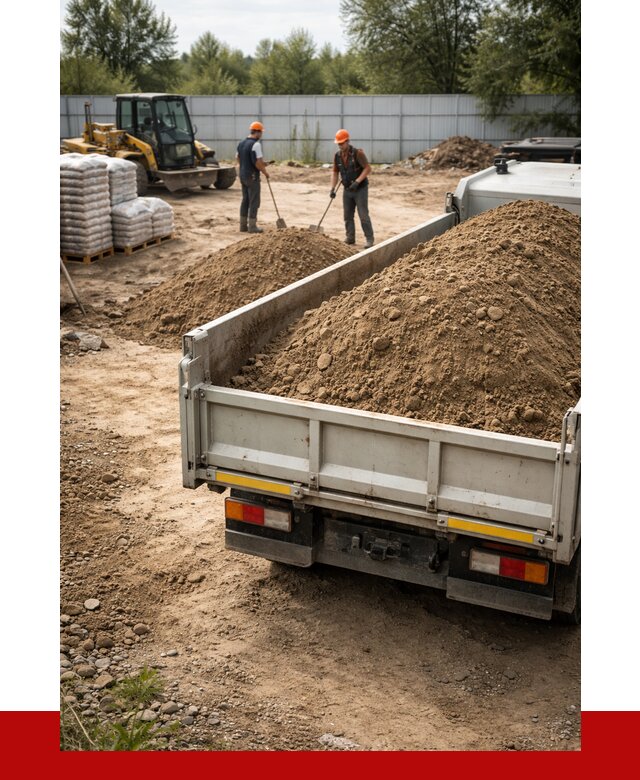 Супесь с доставкой в Гагарине от 2549 р. за куб | ПРОНЕРУДГгр