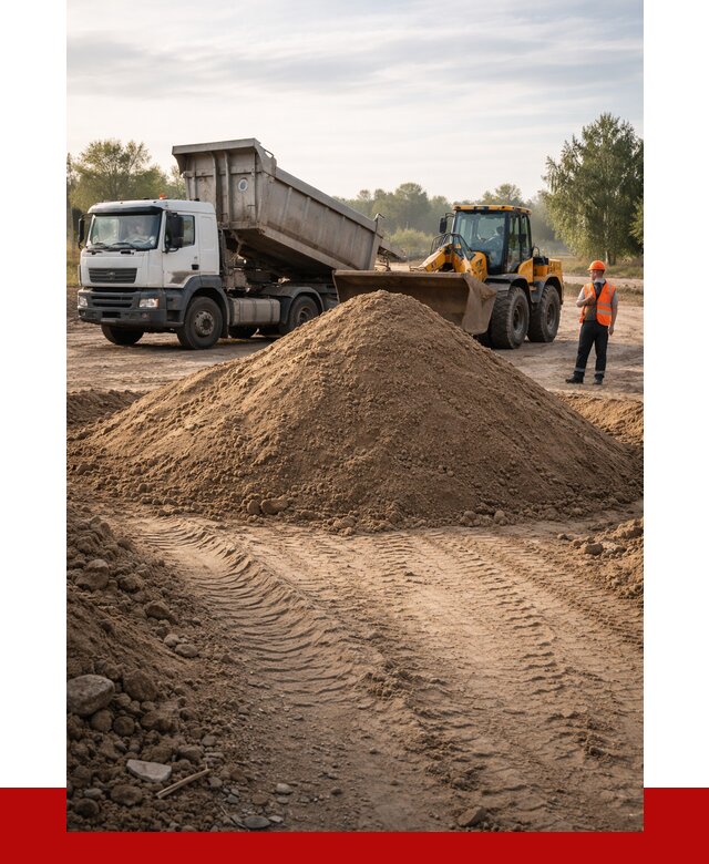 Купить песчаный грунт с доставкой в Гагарине от 4370 р. | ПРОНЕРУДГгр