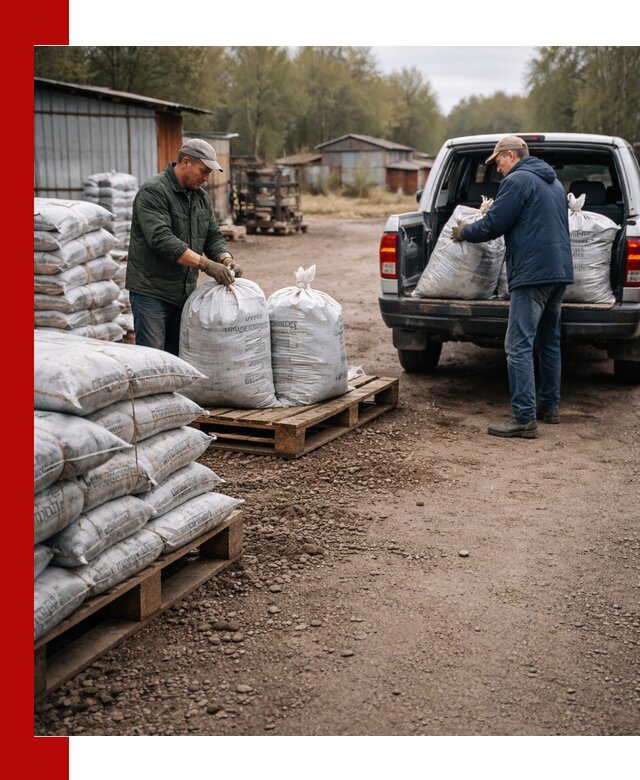 Купить конский навоз в мешках с доставкой в Гагарине