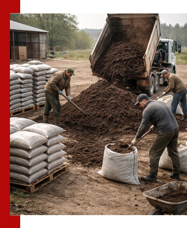 Доставка компоста оптом и в розницу в Гагарине