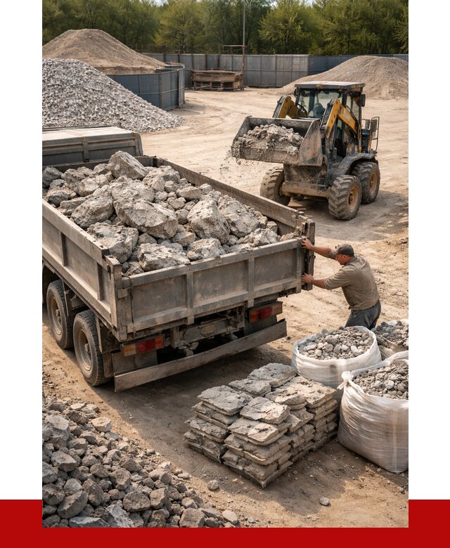 Купить бой бетона с доставкой в Гагарине от 4994 р. | ПРОНЕРУДГгр