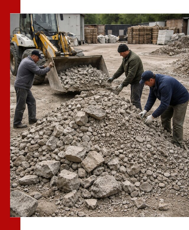 Демонтаж и вывоз бой бетона в Гагарине