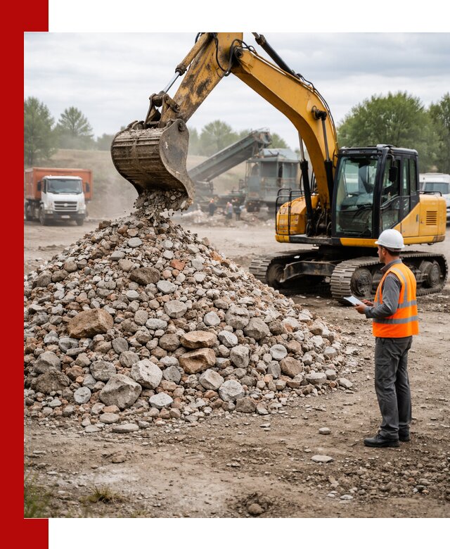 Доставка и вывоз строительного боя в Гагарине