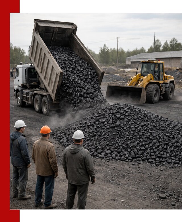 Доставка угля антрацита в Гагарине с самосвалами и погрузкой