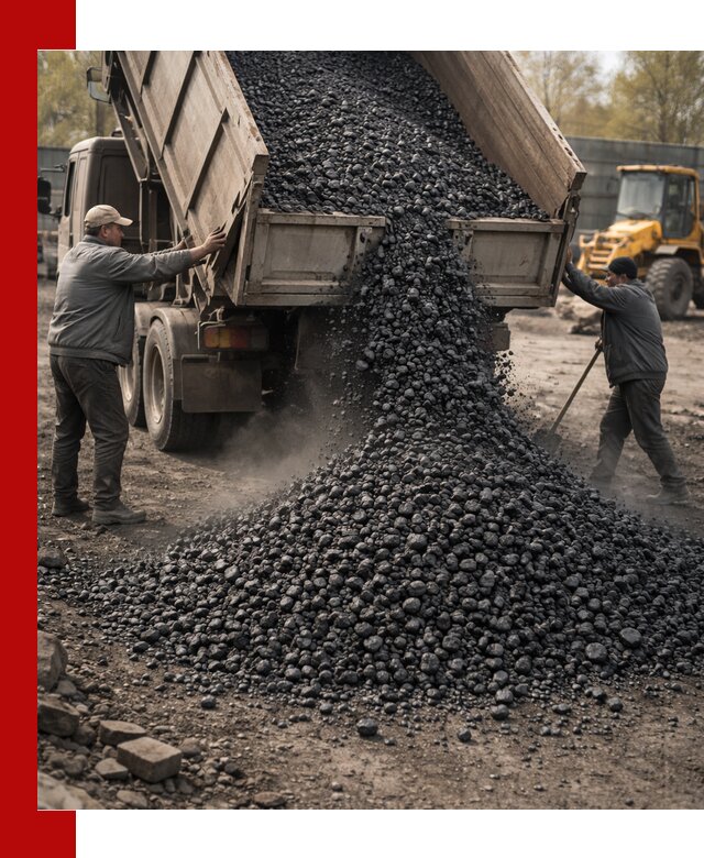 Доставка угля семечка самосвалами в Гагарине