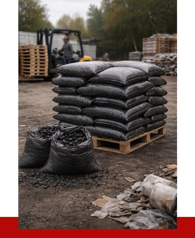 Купить уголь в мешках с доставкой в Гагарине от 7803 р. | ПРОНЕРУДГгр