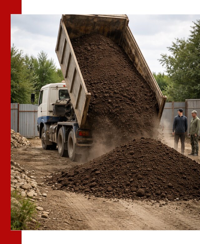 Доставка самосвалом 10 кубов в Гагарине быстро и надёжно