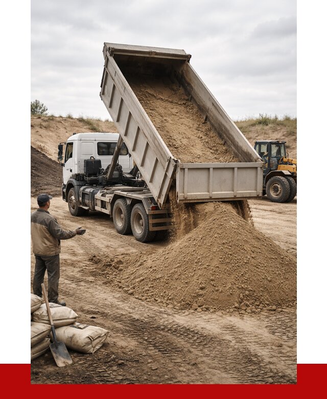 Доставка самосвалом 20 кубов в Гагарине от 7803 р. | ПРОНЕРУДГгр