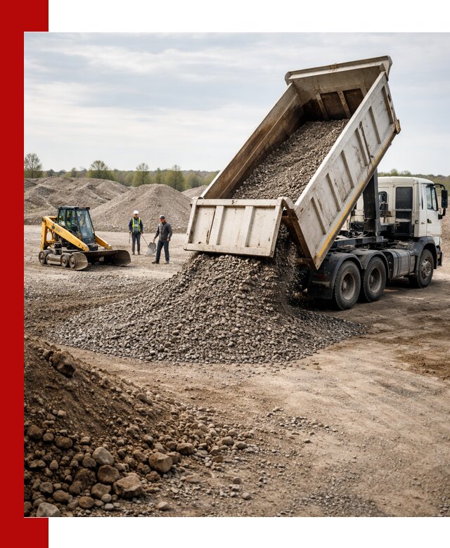 Доставка самосвалом 25 м³ в Гагарине быстро и надежно