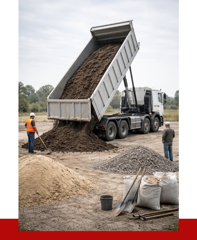 Доставка самосвалом 30 кубов в Гагарине от 8843 р. | ПРОНЕРУДГгр