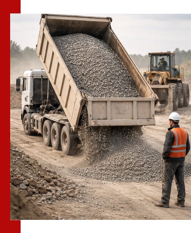 Доставка самосвалом 40 кубов цемента и сыпучих в Гагарине