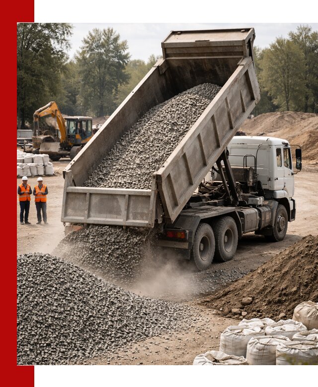 Аренда самосвала в Гагарине для доставки сыпучих и нерудных материалов