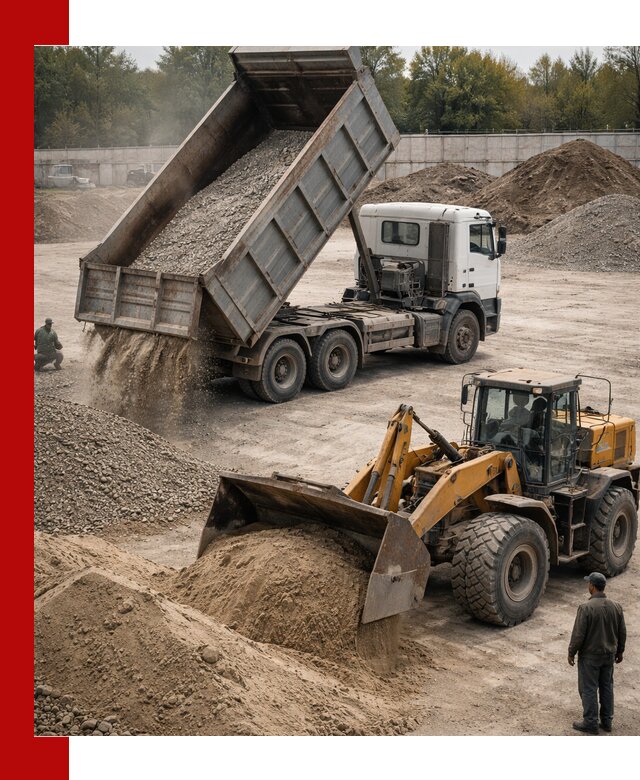 Перевозка сыпучих грузов самосвалами и бортовыми в Гагарине