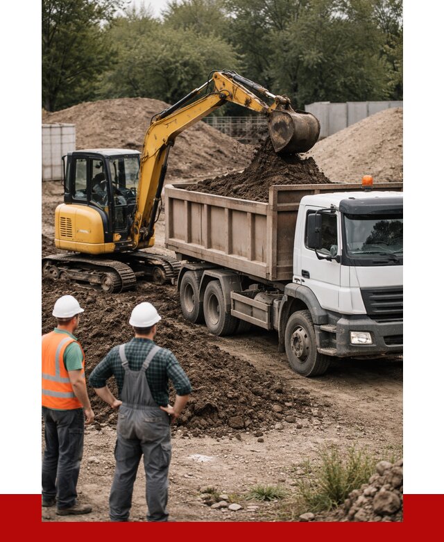 Вывоз грунта в Гагарине от 4682 р. самосвалом | ПРОНЕРУДГгр