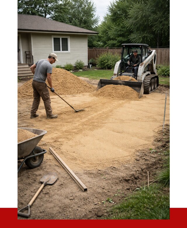 Отсыпка участка песком в Гагарине, от 2601 р., ПРОНЕРУДГгр